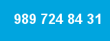 989 724 84 31 989 724 84 31